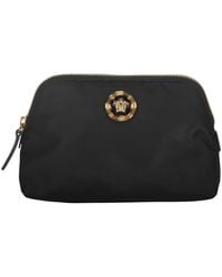 Versace - Elegant Beauty Case With Golden Details - Lyst