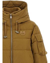 Pinko - Pinko Down Jacket — Camel - Lyst