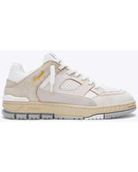 Axel Arigato - Area Lo Sneaker And Cream Leather Lace-Up Low Sneaker - Lyst