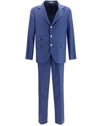Brunello Cucinelli - Blue Wool Oves Aries Two - Lyst