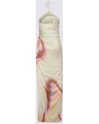 Jonathan Simkhai - Multicolour Nylon Mischa Marble Long Dress - Lyst