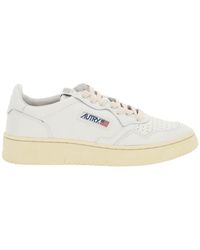 Autry - Leather Medalist Low Sneakers - Lyst