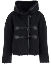 Low Classic - Jacket With Fixed Hood And Reversible Design - Lyst