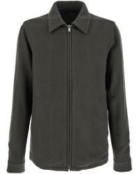 Rick Owens - 'Brad' Jacket With Classic Collar - Lyst
