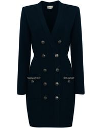 Elisabetta Franchi - Robe Manteau Dress - Lyst