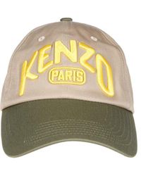 KENZO - Logo Embroidered Curved-peak Baseball Cap - Lyst