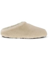 Prada - Fur Mules - Lyst
