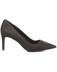 MICHAEL Michael Kors - Logo Detailed Pointed Toe Pumps - Lyst