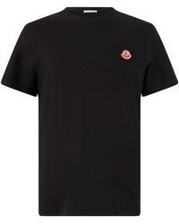 Moncler - Cotton T-Shirt T-Shirts And Polos - Lyst