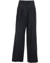 PT Torino - Frankie Stretch Satin Cotton Pants Elastane Trousers - Lyst