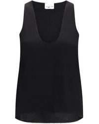Sa Su Phi - Sleevless Top Silk; Polyester - Lyst