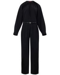 Gucci - Black Wool Jumpsuit - Lyst