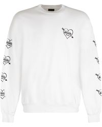 Local Authority - Local Authority Heart And Cross Embroidered Sweatshirt - Lyst