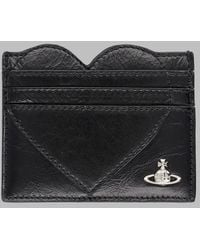 Vivienne Westwood - Cardholder Heart With Orb Calf Leather Wallets & Purses - Lyst
