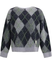 Emporio Armani - Rhombus Sweater - Lyst