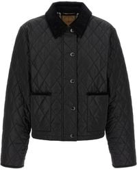 Burberry - Cropped Jacket - Lyst