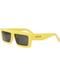 Celine - Sunglasses Square Full Rim, Frame And Lens Cl40214U39A - Lyst