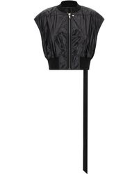 Rick Owens - Nylon Sleeveless Jacket - Lyst