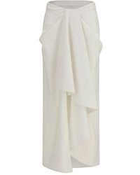 Givenchy - Wool Oves Aries Long Skirt - Lyst