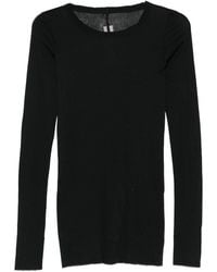Rick Owens - Semi-Sheer Long-Sleeve T-Shirt - Lyst