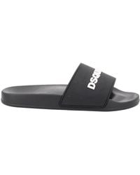 DSquared² - Dsquared Sandal With Logo - Lyst