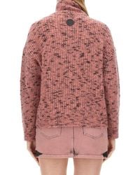 Moschino - Turtleneck Shirt Acrylic Jumpers - Lyst
