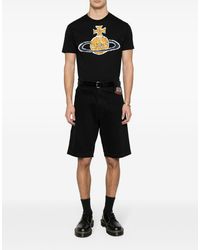 Vivienne Westwood - Time Machine Orb Logo T-Shirt Clothing Polo & T-Shirts - Lyst