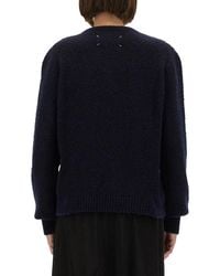Maison Margiela - Choker Virgin Wool Jumpers - Lyst