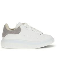 McQueen - Calf Leather Bos Taurus Chunky Sneakers - Lyst
