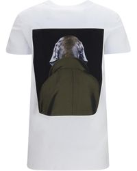 Max Mara - T-Shirt Calca Graphic Print Cotton Top - Lyst