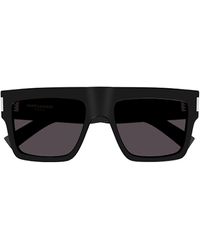 Saint Laurent - Square Frame Sunglasses - Lyst