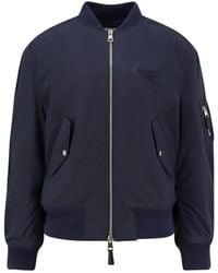 Givenchy - Cotton Blend Bomber Jacket - Lyst
