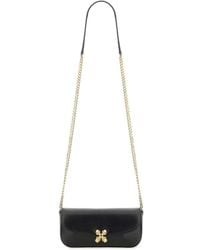 McQueen - Shoulder Bag "Skull Flower Small" - Lyst