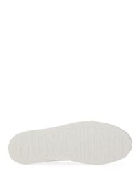 Moschino - Leather Sneaker Trainers - Lyst