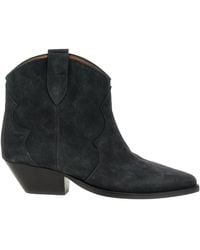 Isabel Marant - Dewina Leather Bootie - Lyst