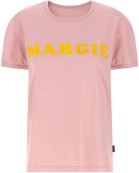 MM6 by Maison Margiela - Arc Print T-Shirt - Lyst