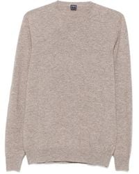 Fedeli - Crew-Neck Long-Sleeve Sweater - Lyst
