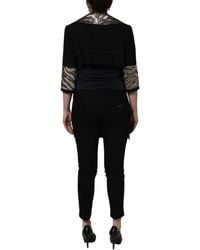 Dolce & Gabbana - Single-Breasted Brocade Coat Jacket Clothing - Lyst