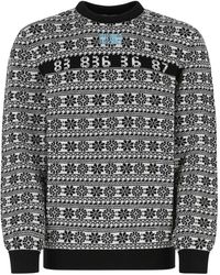 VTMNTS - Embroidered Wool Sweater - Lyst