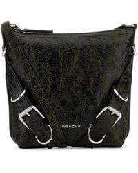 Givenchy - Two-Tone Leather Voyou Crossbody Bag - Lyst