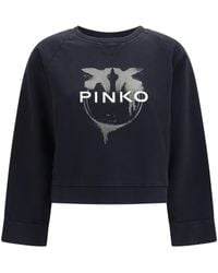 Pinko - Neves Sweatshirt Cotton Sweatshirts - Lyst