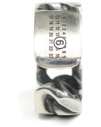 MM6 by Maison Margiela - Single Earring Brass Earrings - Lyst