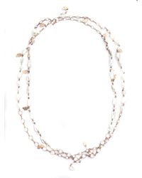 Weekend by Maxmara - Embellished Chained Necklace - Lyst