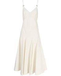 Bottega Veneta - Midi Cotton Dress - Lyst
