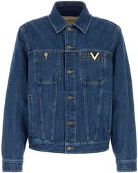 Valentino Garavani - Denim Jacket - Lyst