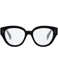 Celine - Round Frame Glasses - Lyst