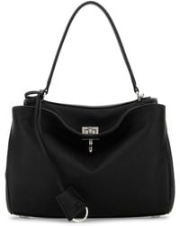 Balenciaga - Black Leather Small Rodeo Handbag - Lyst