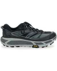 Hoka One One - 'Mafate Speed 2' Low Top Sneakers With Logo Print On The Side - Lyst