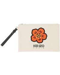 KENZO - Pochette Large Boke Flower - Lyst