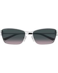 Gucci - Gg2045S Linea Emblem Metallo/Iniettato Sunglasses - Lyst
